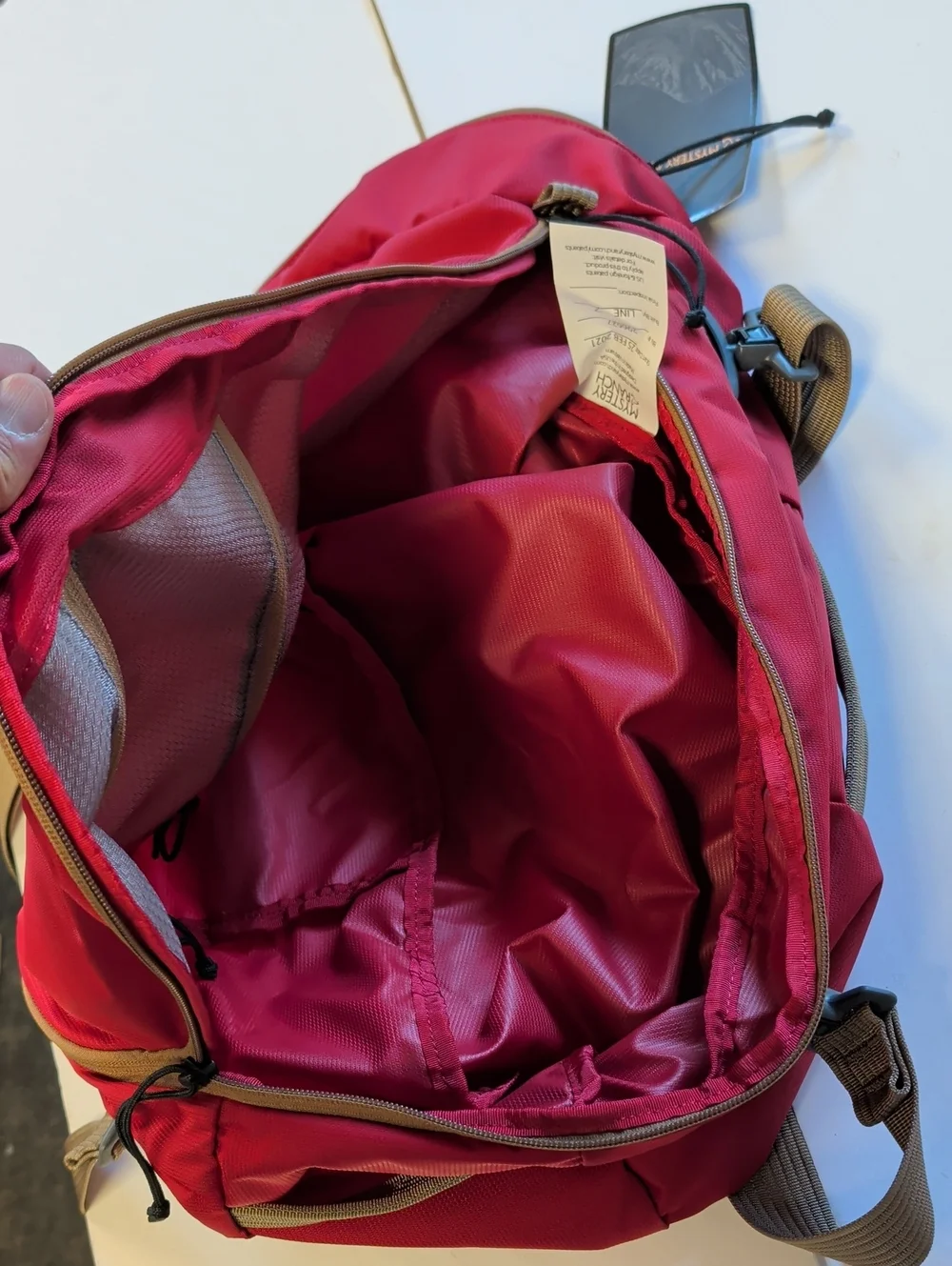 Mystery Ranch 30L Mission Stuffel Duffle/Backpack NEW Red RARE